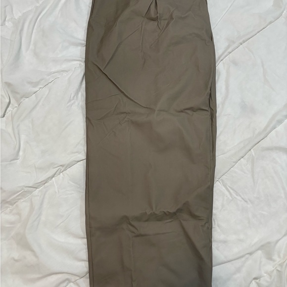 Faux leather wide leg trouser - Picture 6 of 6